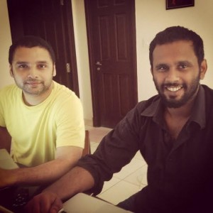 Ajeesh Udumbath and Anand Janardhanan. Founders at Vgulp.