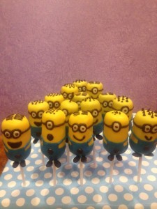 Minion Cake Pops