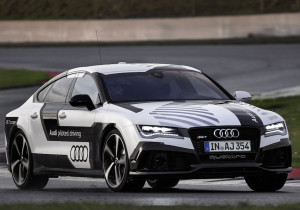 Audi's RS7. the autonomous racing car.