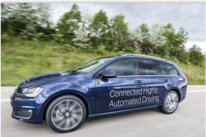 Autonomous car by IAV and Microsoft