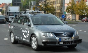 Another autonomous Volkswagen 