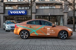 The self driving prototype by Volvo