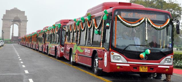 Delhi Buses