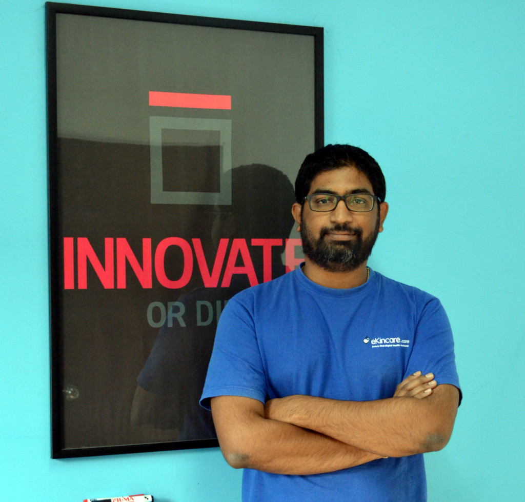 ekincare founder Kiran Kalakuntla, Founder