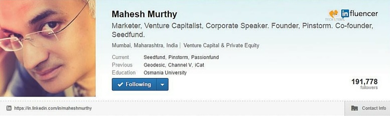 mahesh murthy influencer