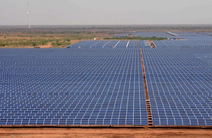 Solar Power plant at Charanka, Gujarat