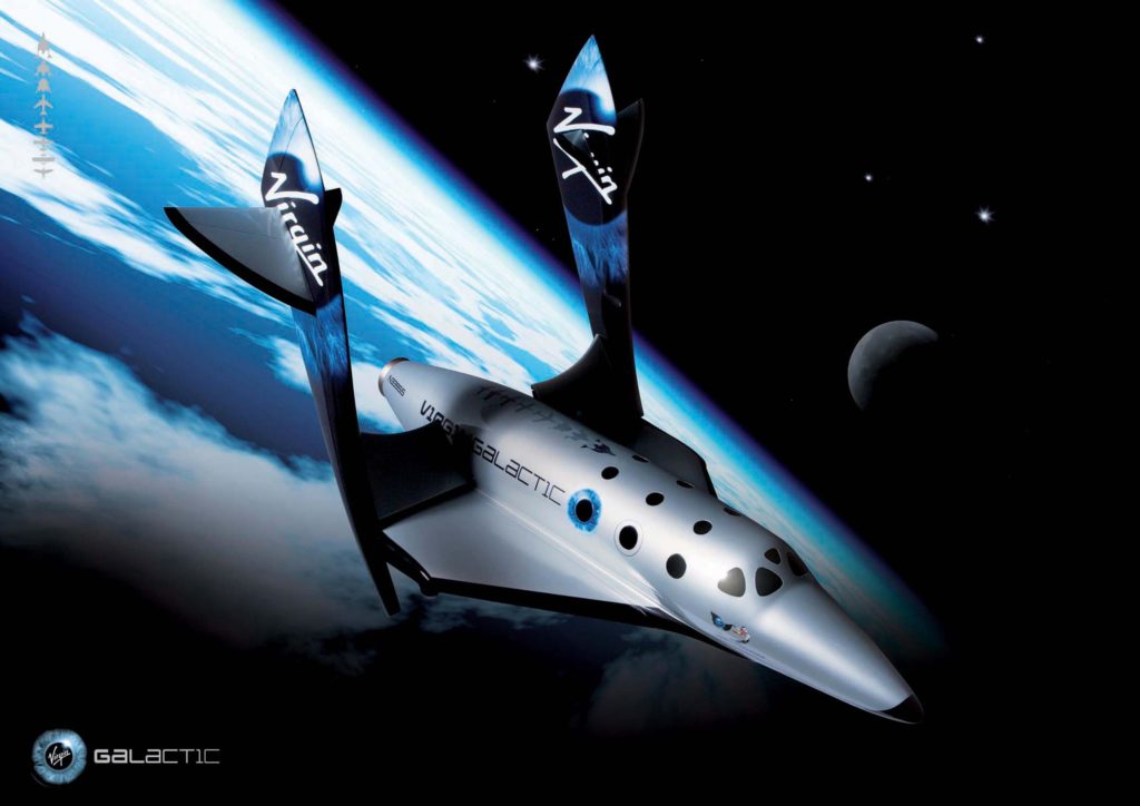 space tech virgin galactic