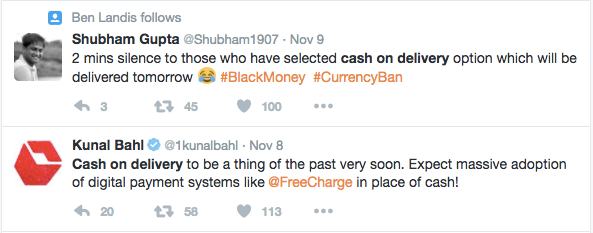 cash-on-delivery-restriction-twitter-kunal