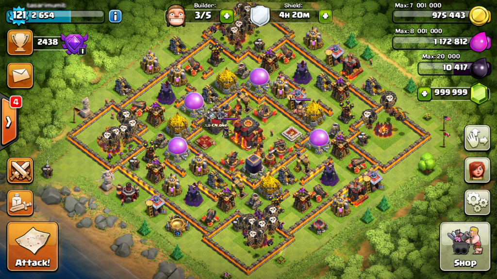 clash of clan free online games