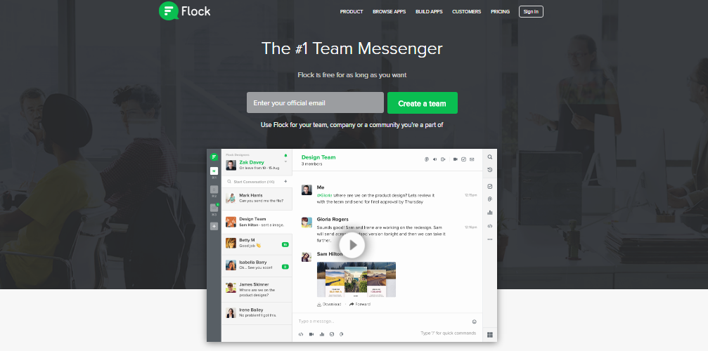 collaboration tools flock