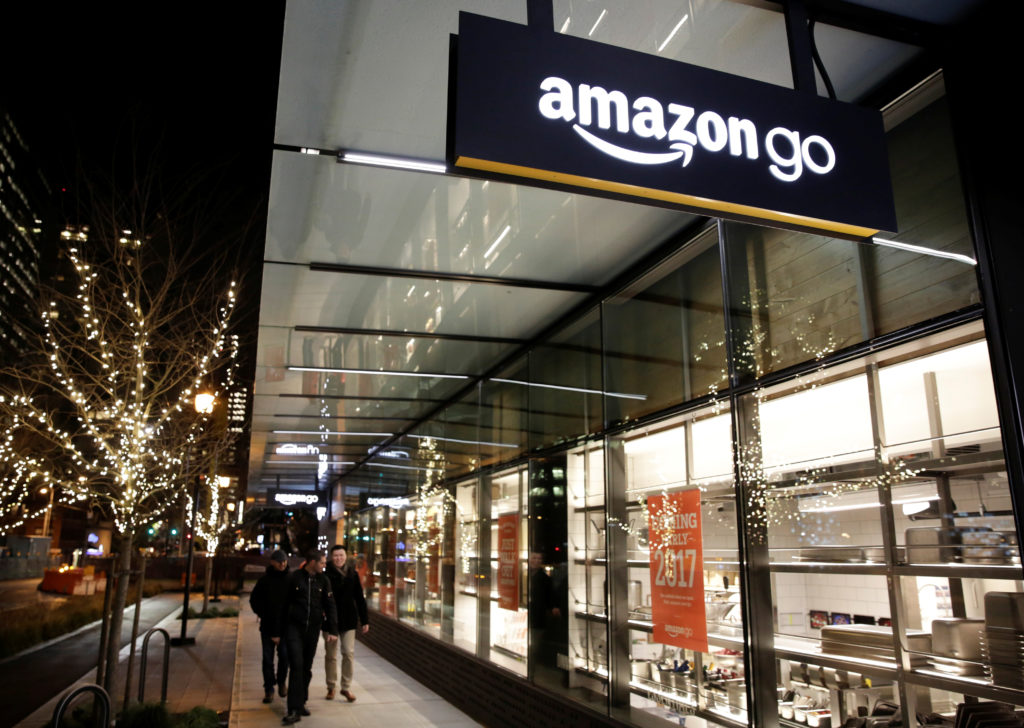 amazon go reinventing grocery shopping experience