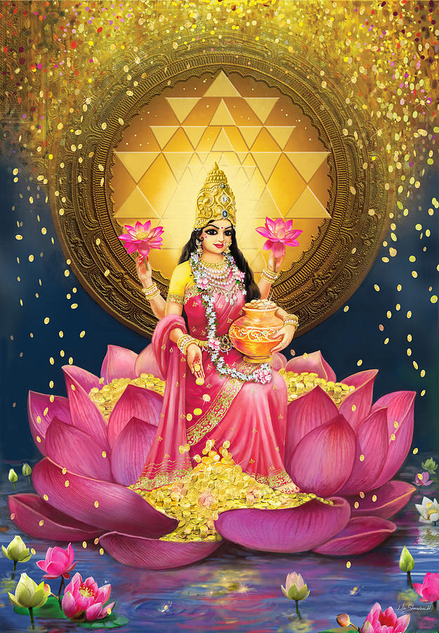 story of lakshmi goddess - the goddess lakshmi