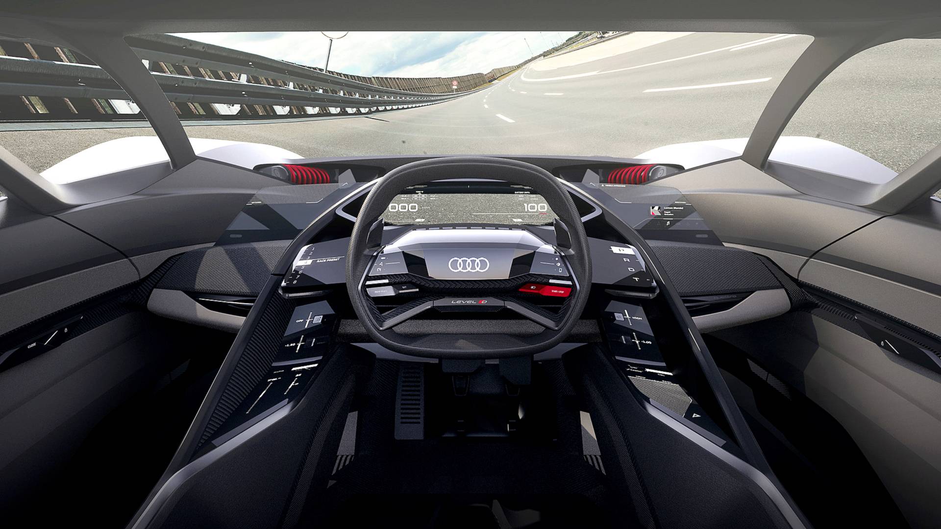 Audi PB18 E-tron concept single seater