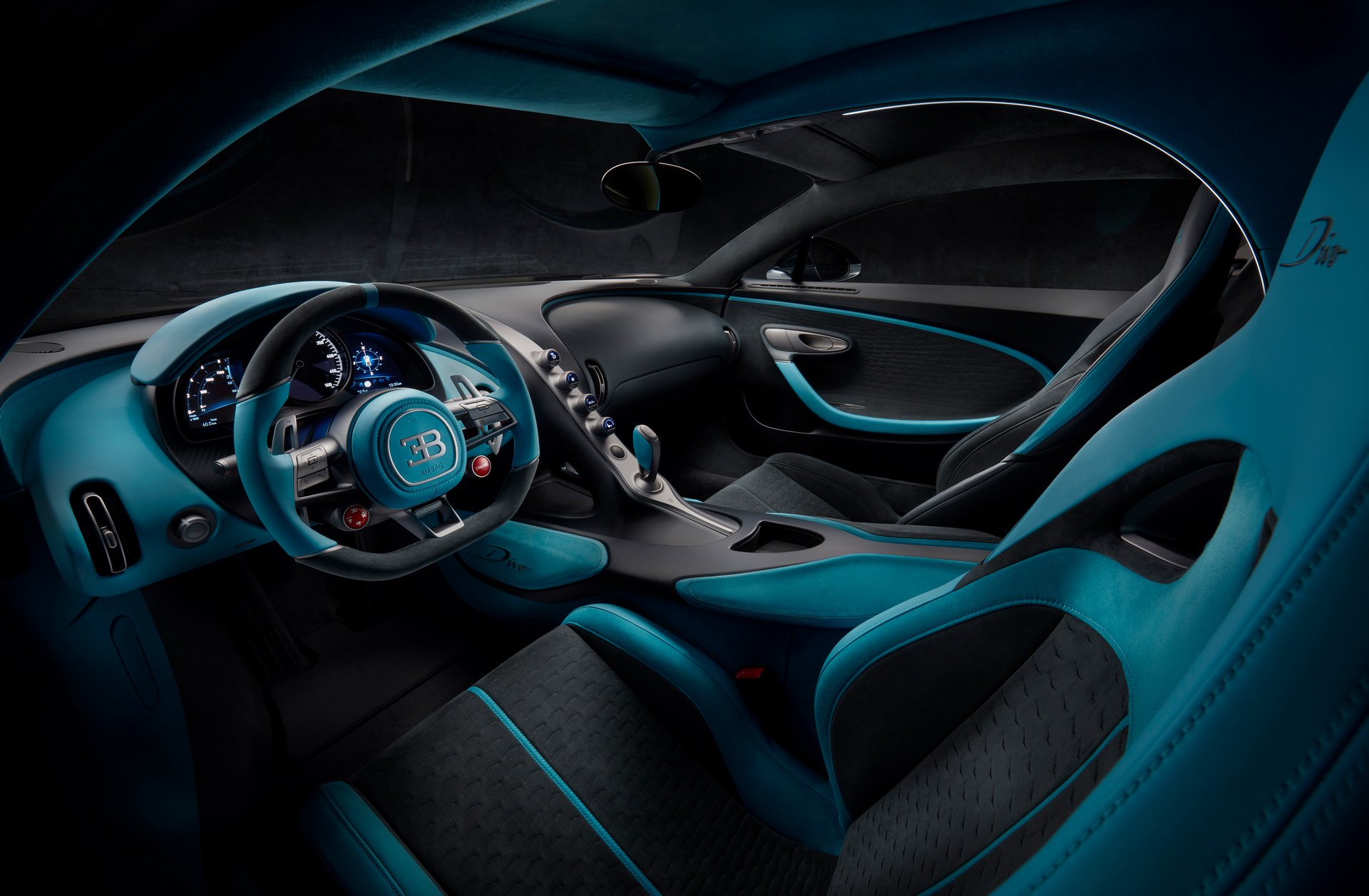 Bugatti Divo dashboard