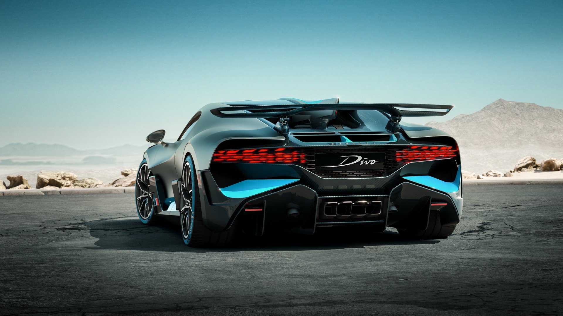 Bugatti Divo rear