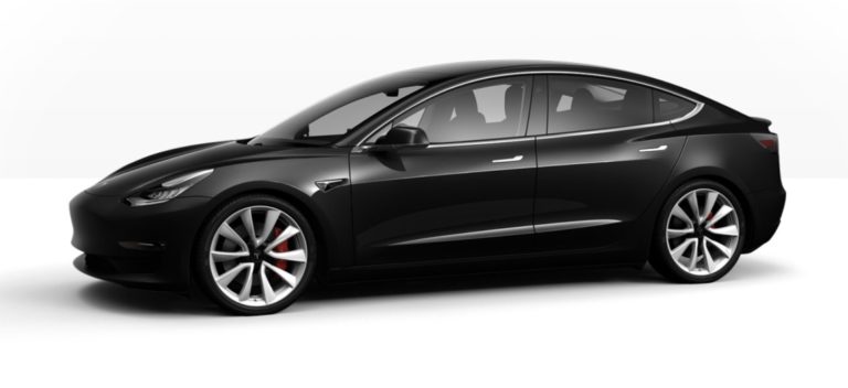 Model 3 Obsidian black