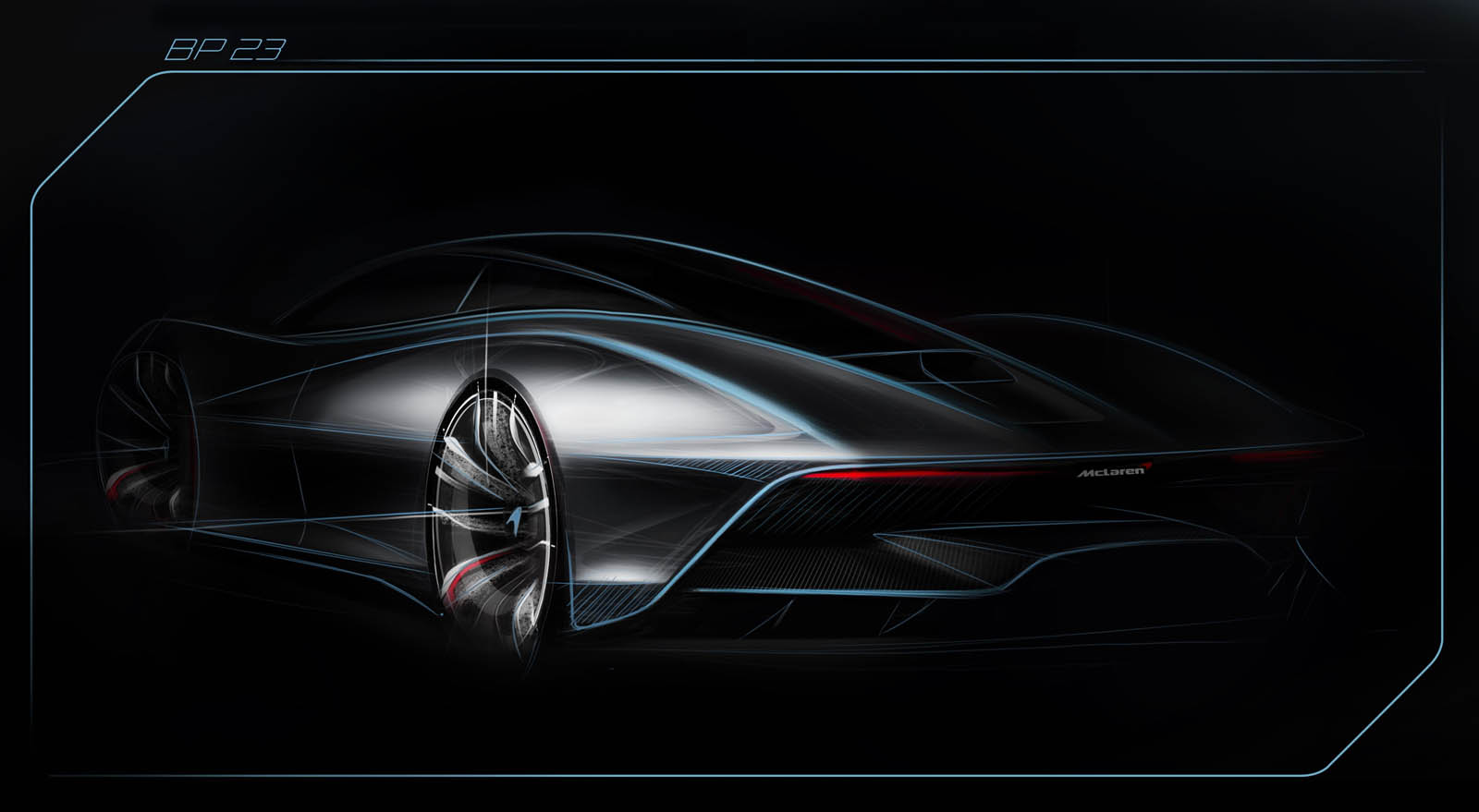 McLaren Speedtail teaser