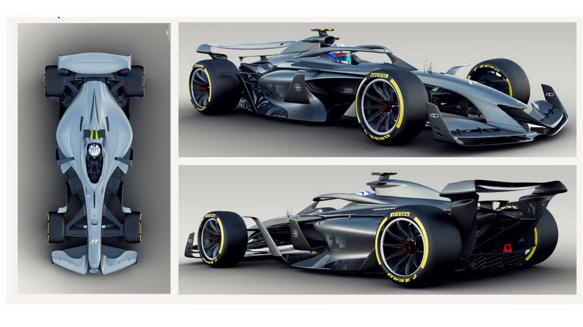 Formula 1 Reveals Three Design Concepts for 2021 - TechStory