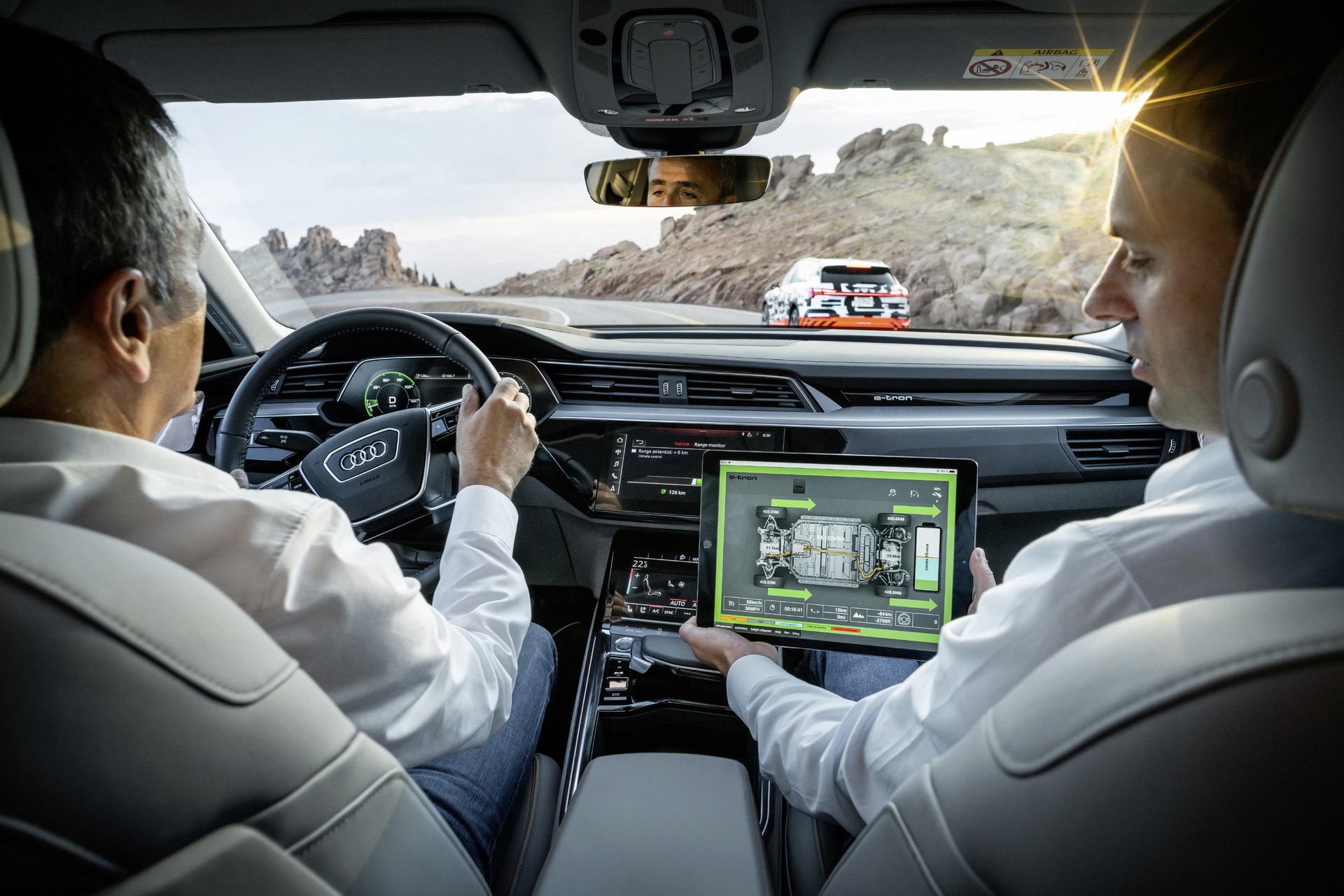 Audi E-Tron interior