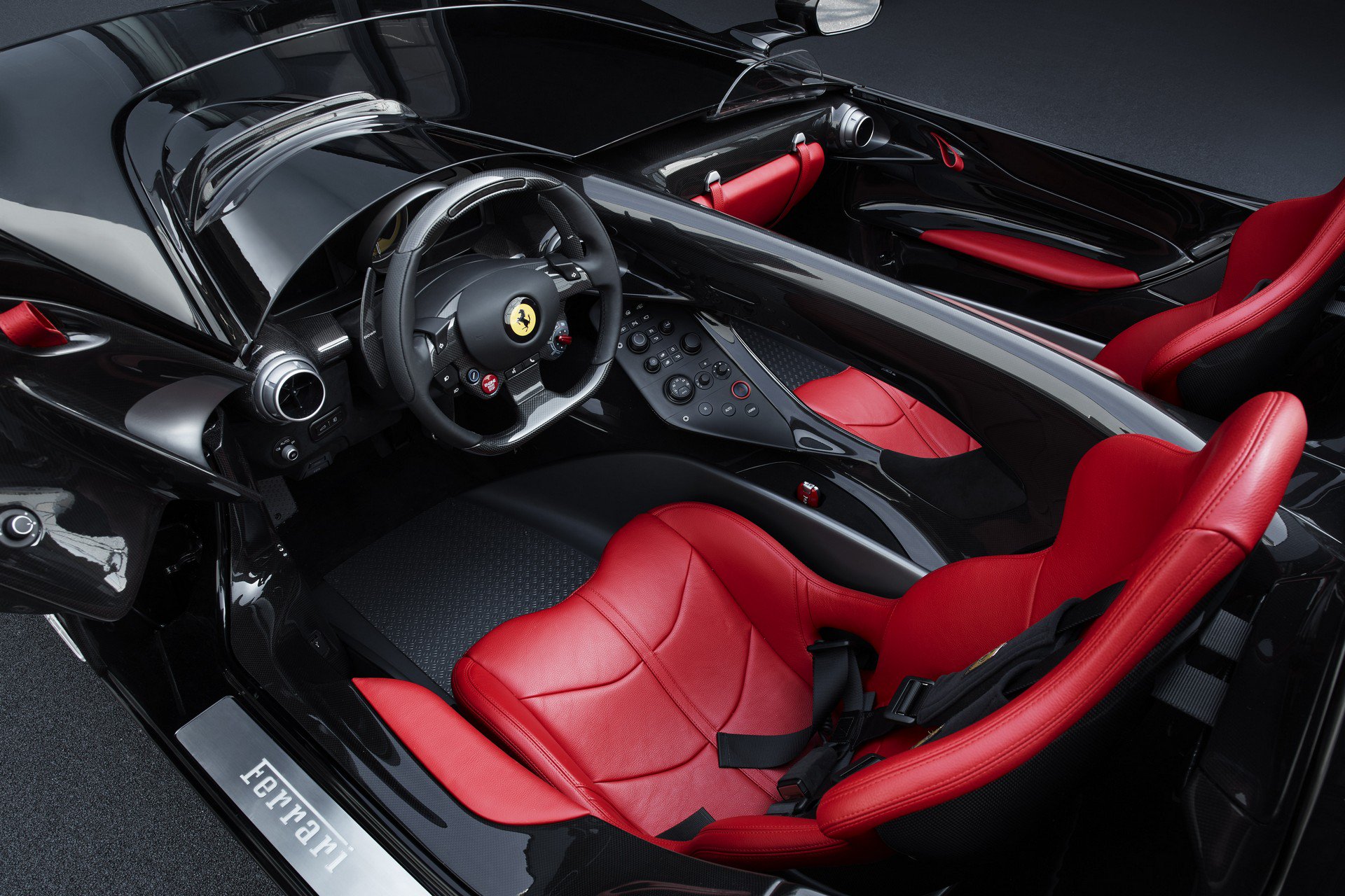 Ferrari Monza SP2 cabin