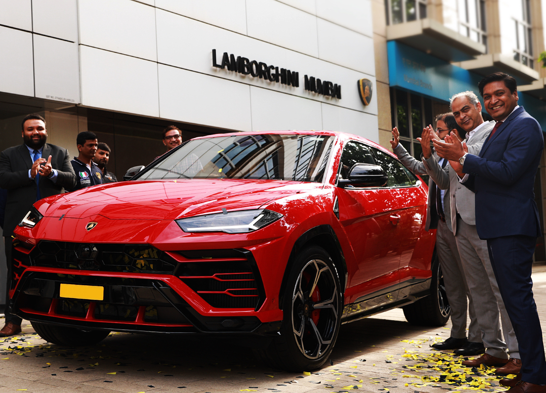 Lamborghini urus India delivery