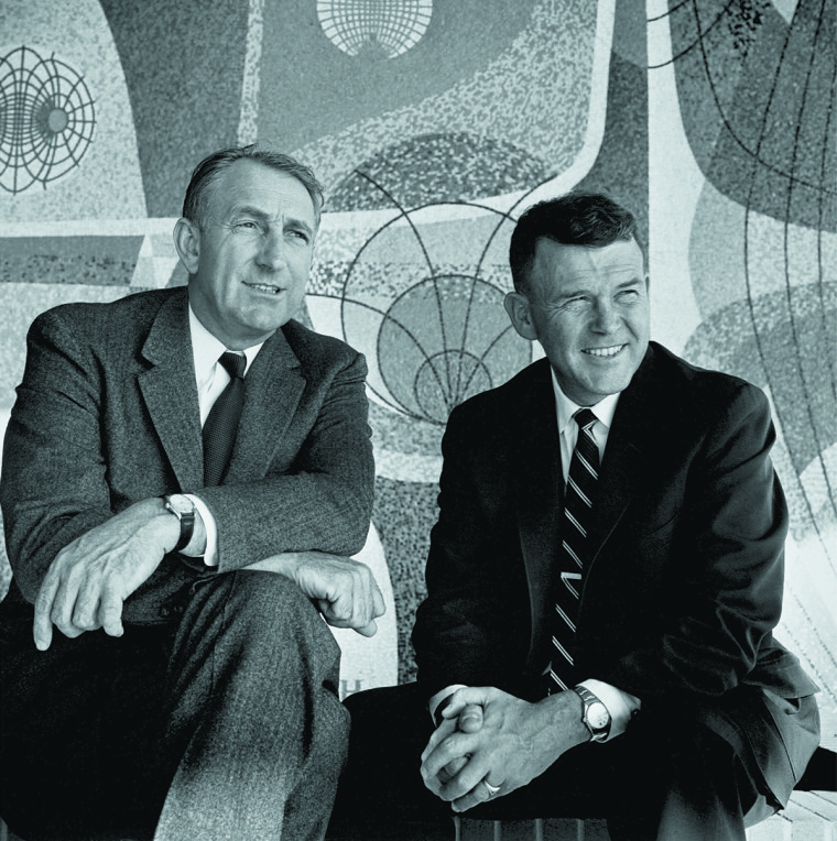 Bill Hewlett and David Packard 