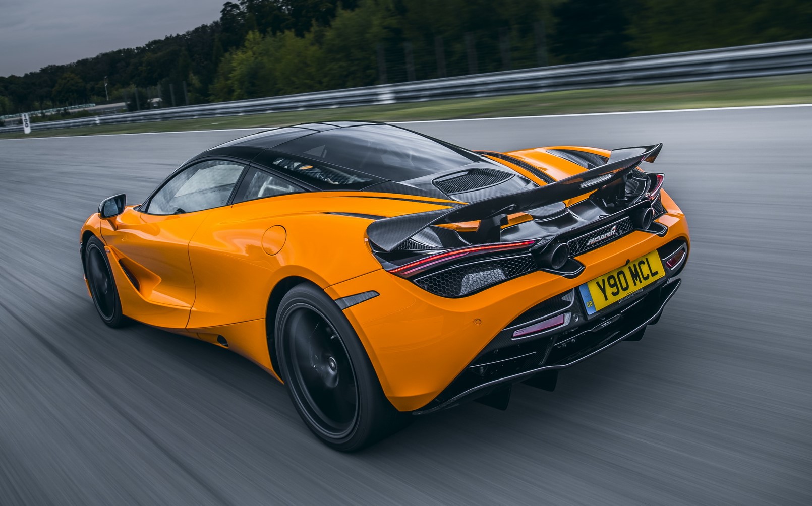 McLaren 720S trackpack rear spoiler