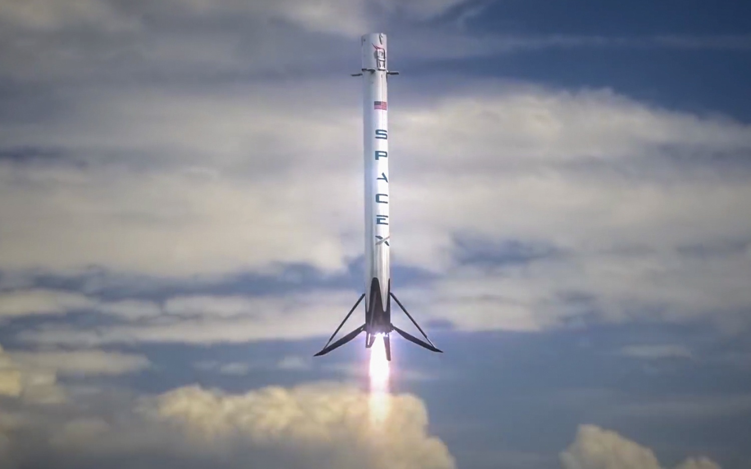 SpaceX successfully landed its Falcon 9 rocket on the California coast ...