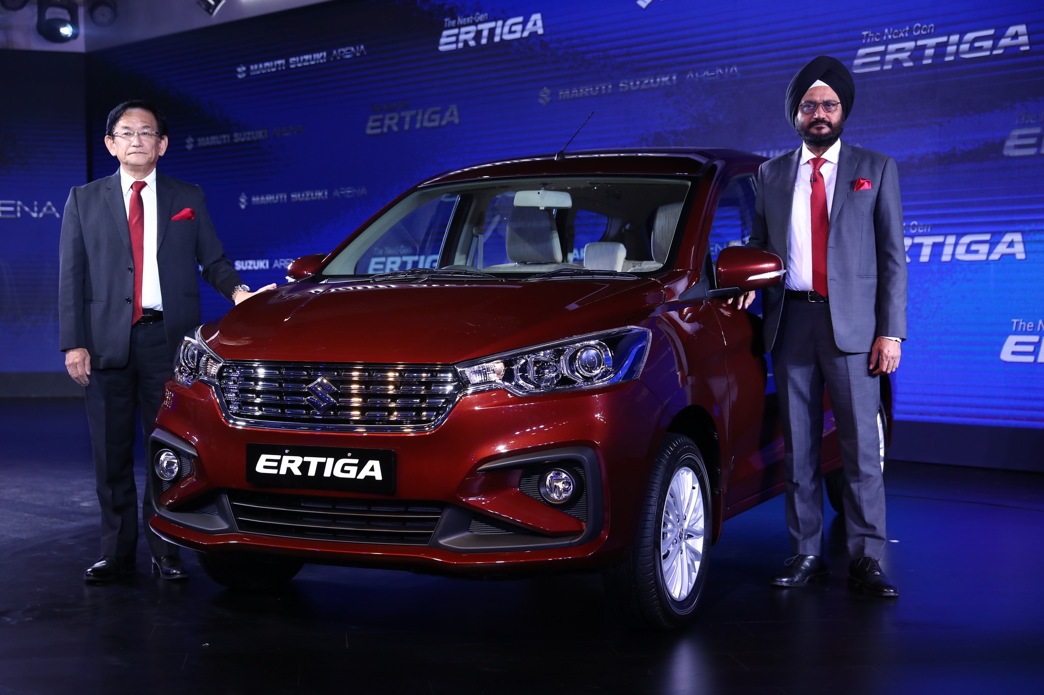 2018 Ertiga launch event