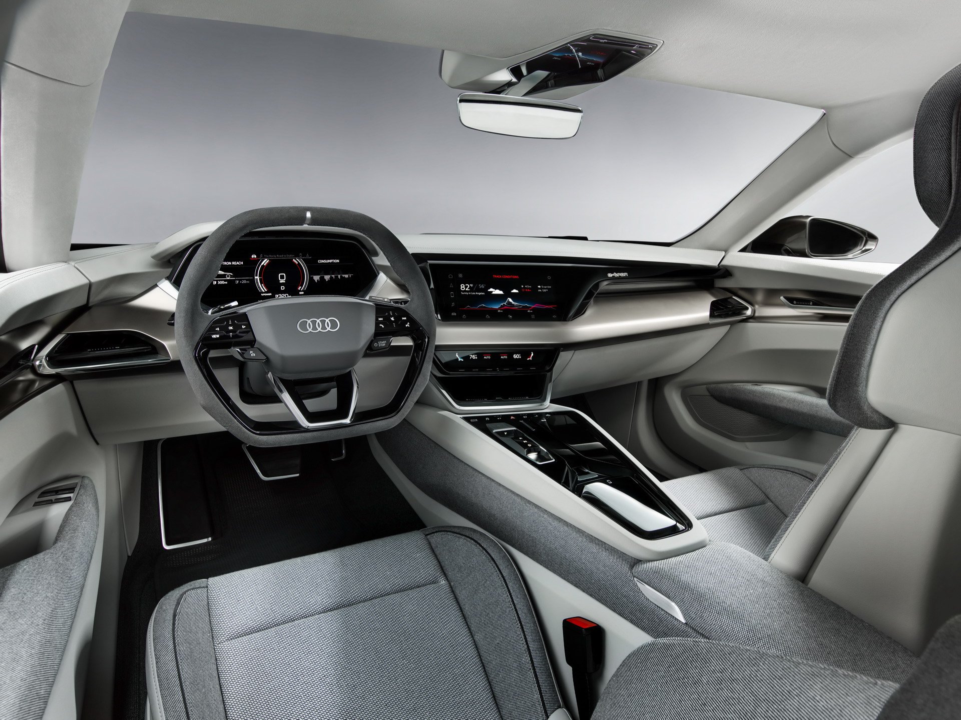 Audi e-tron GT cabin