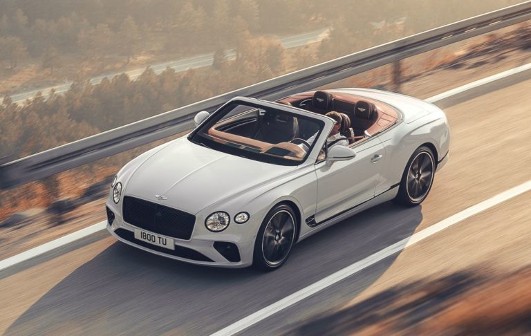 Bentley Continental GT Convertible launch