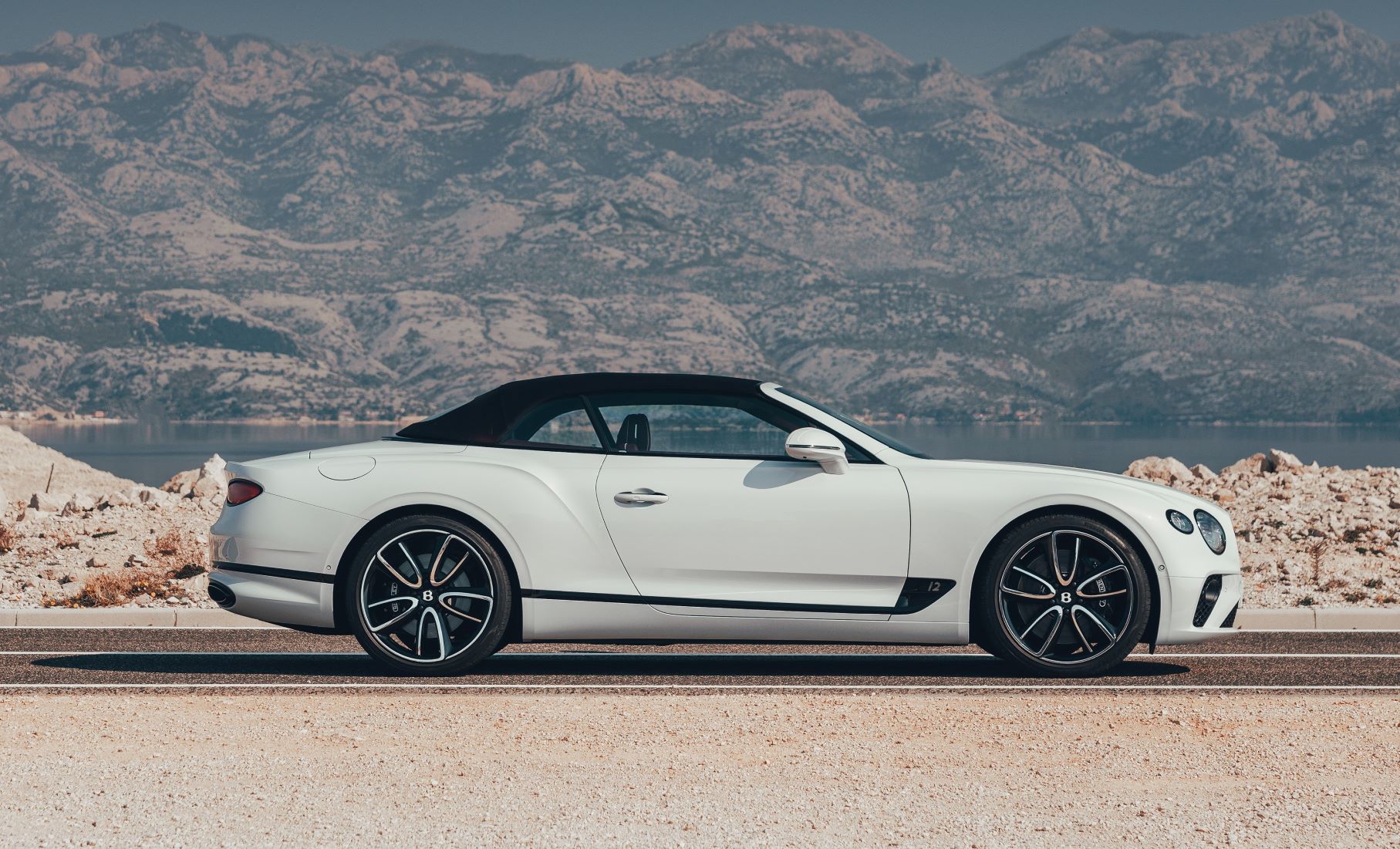 Bentley Continental GT Convertible roof open