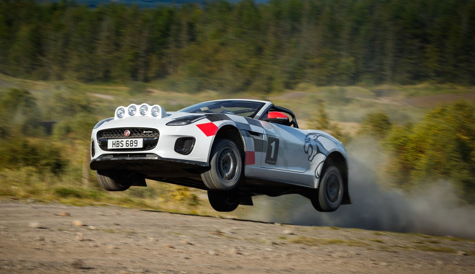 Jaguar F-Type Convertible Rally cars