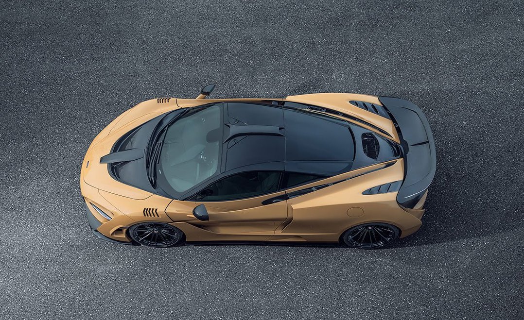 McLaren 720S N-Largo by novitec roof scoop