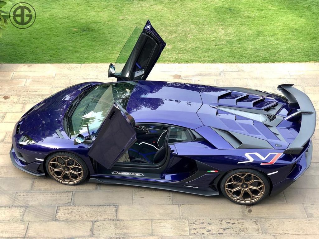 Lamborghini Aventador SVJ India delivery