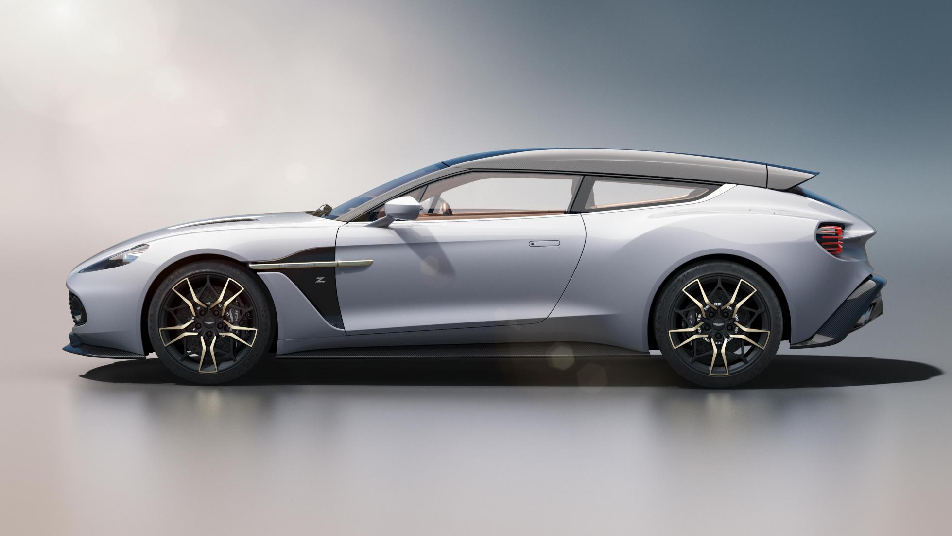 Aston's Vanquish Zagato Shooting Brake Sold Out, New Images Revealed