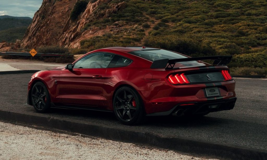 2020 Ford Shelby Mustang GT500 wing