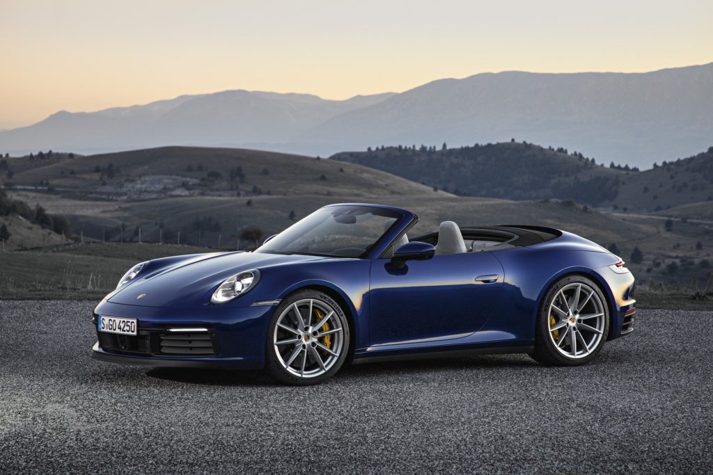 2020 Porsche 911 Cabriolet launch