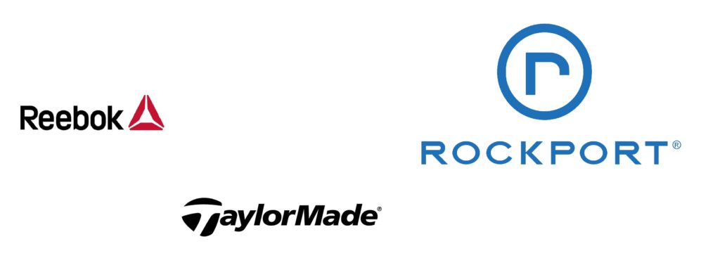 adidas group owns reebok rockport and taylormade brands