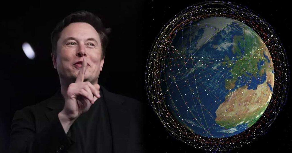 Elon Musk Starlink / Elon Musk says a device resembling a 'UFO on a