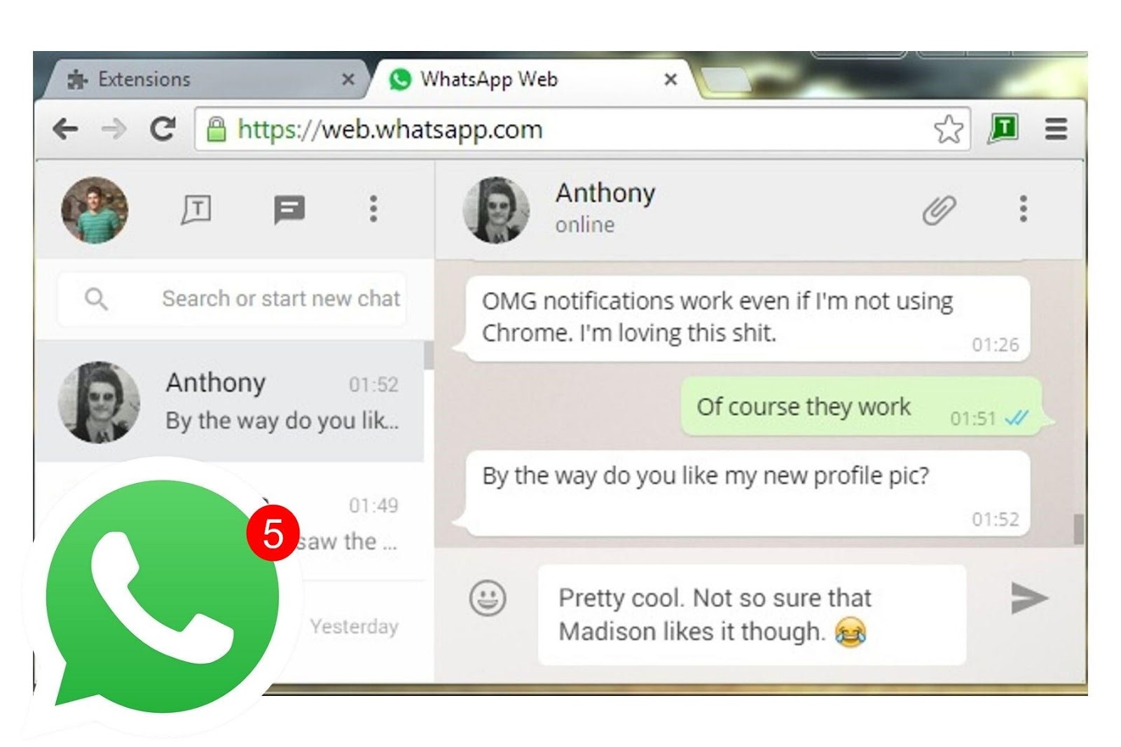 whatsapp app web