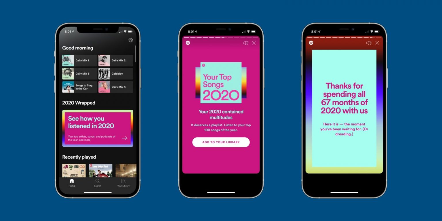 spotify wrapped story spotify wrapped story