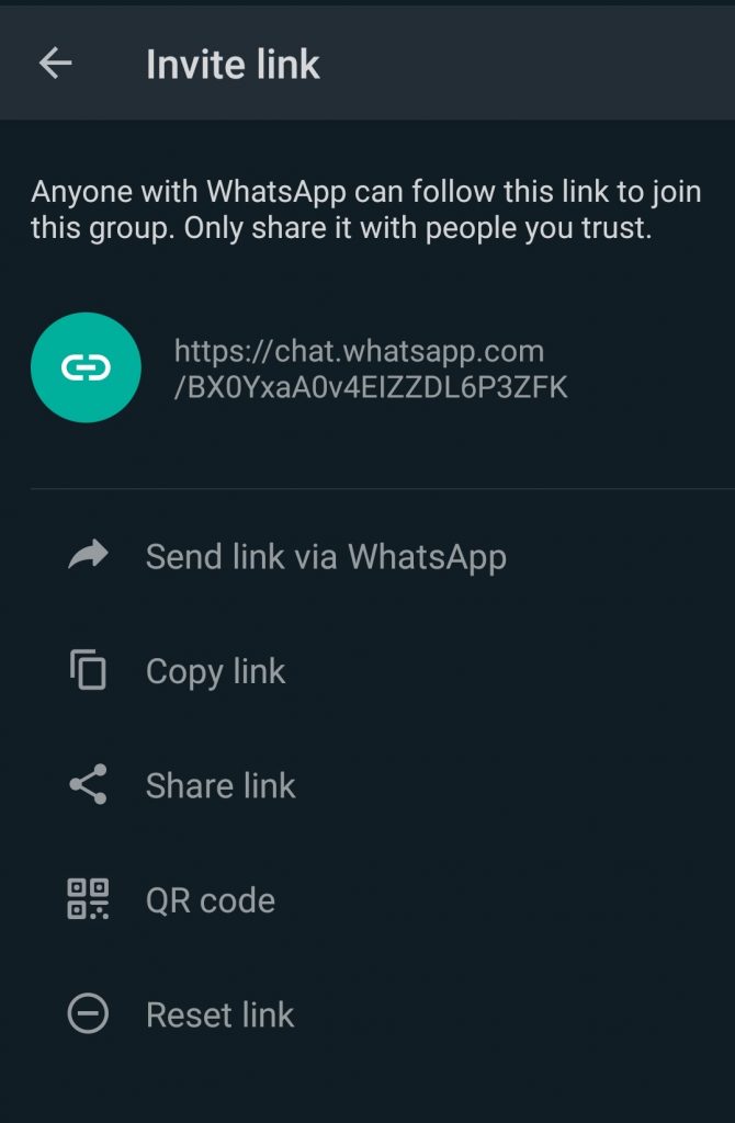 WhatsApp Group Link