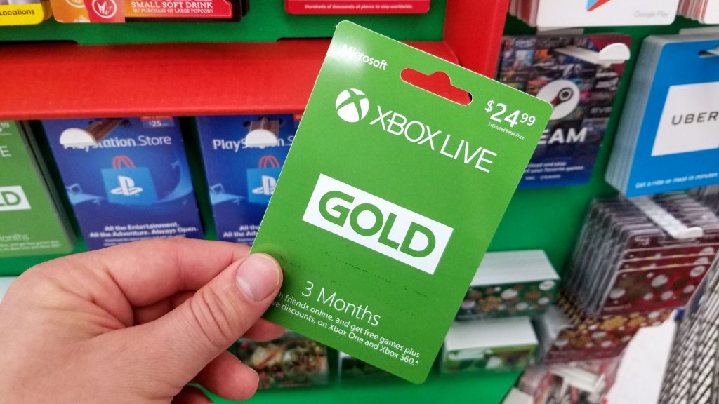 Xbox live gold