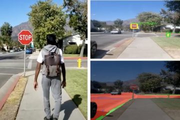 AI powered backpack for visually impaired
