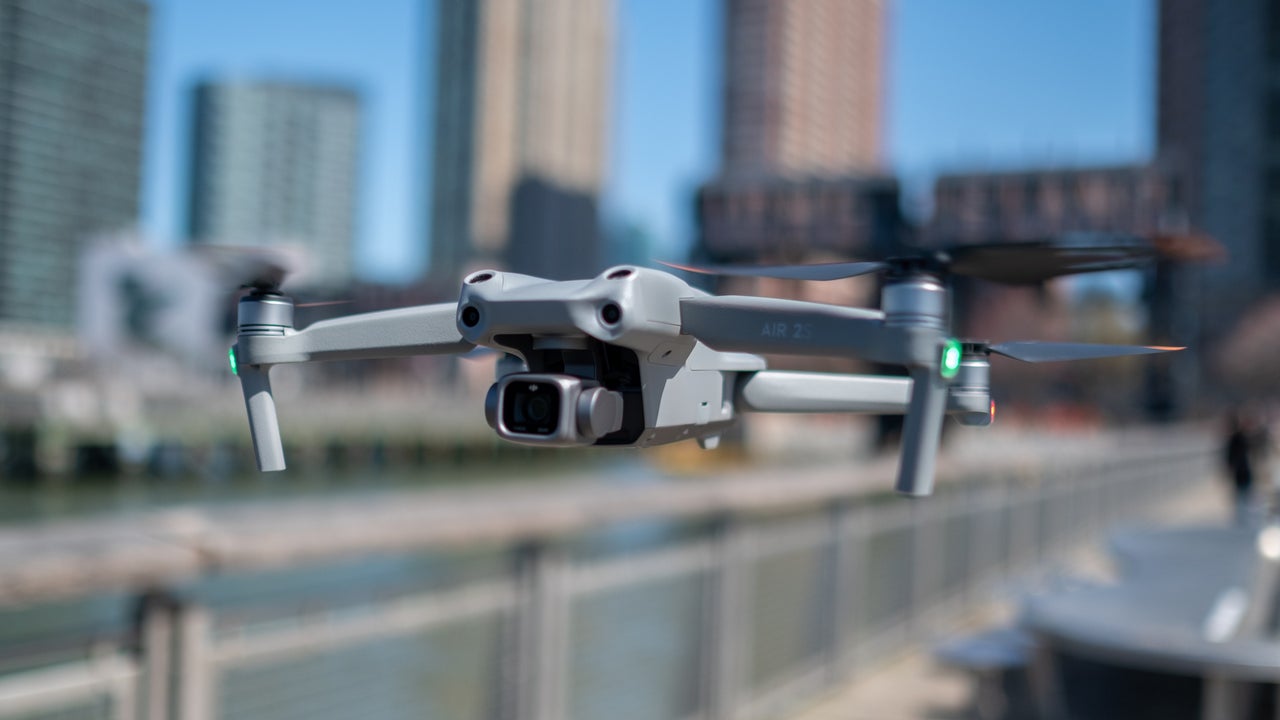 drone deploy near power lines