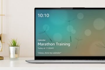 Amazon Brings Alexa Show Mode Which Turns Your Lenovo Laptop To An Echo Show