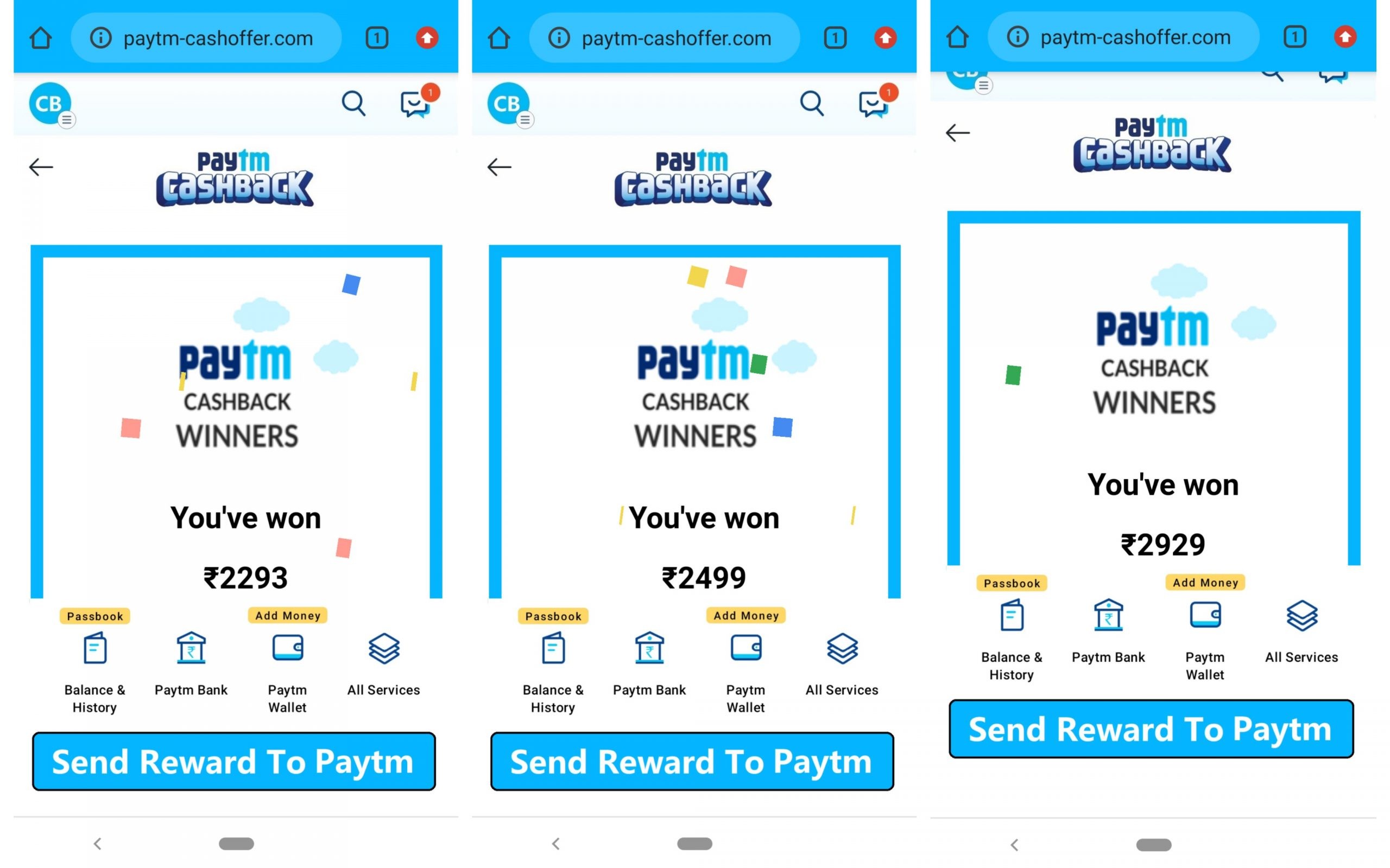 spoof paytm app