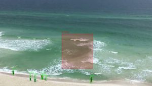 Rip current detection AI