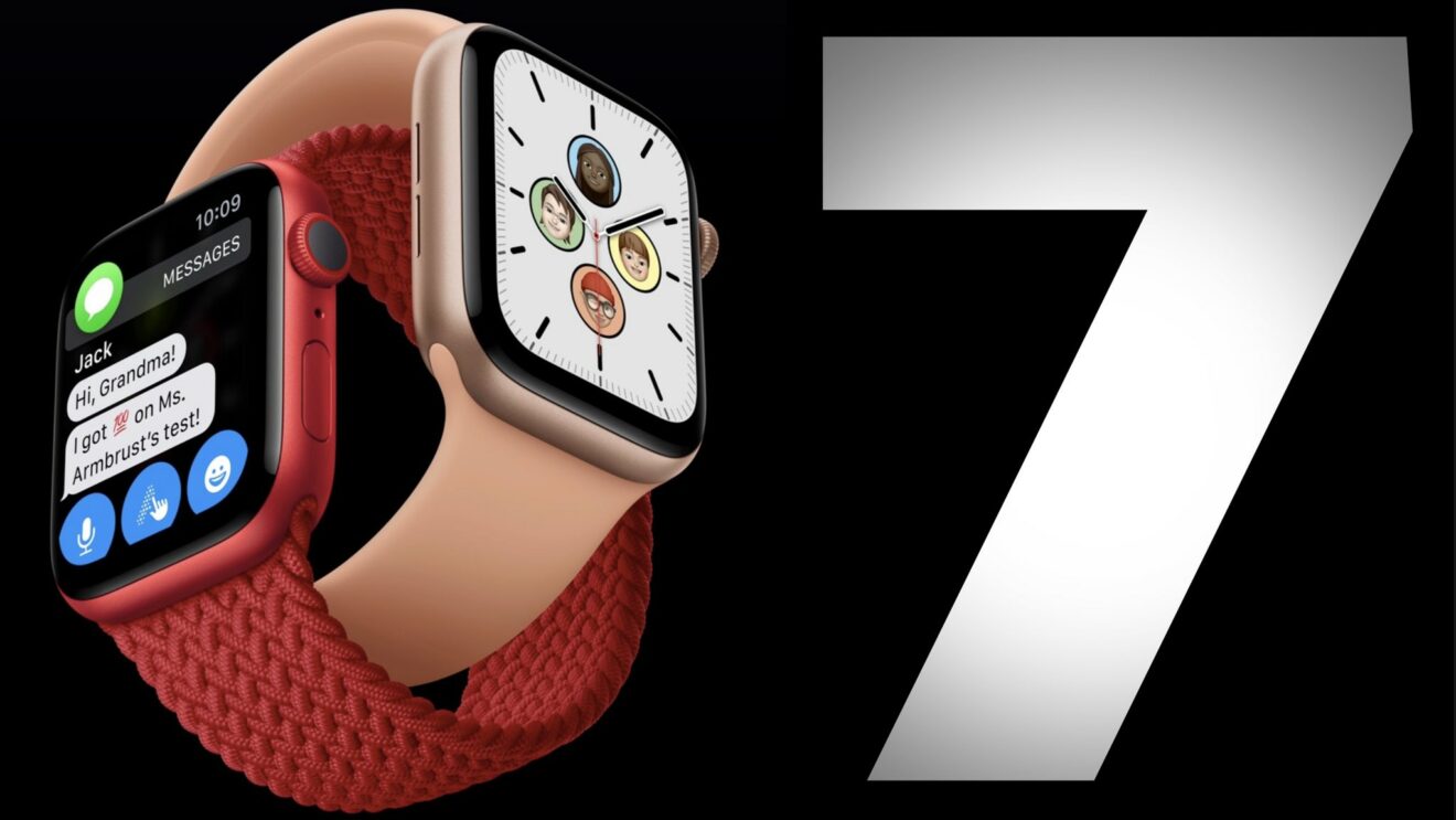 Заставка на apple watch 7